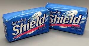 2 Bars Shield Refreshing Surf Scent Deodorant Soap, Bath Size 5oz 1997 NOS VTG